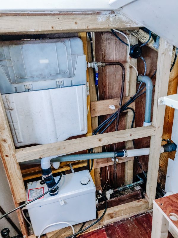 Macerator and Pump.